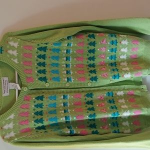 Tiara International Christmas collection RN 83437 Christmas button up sweater